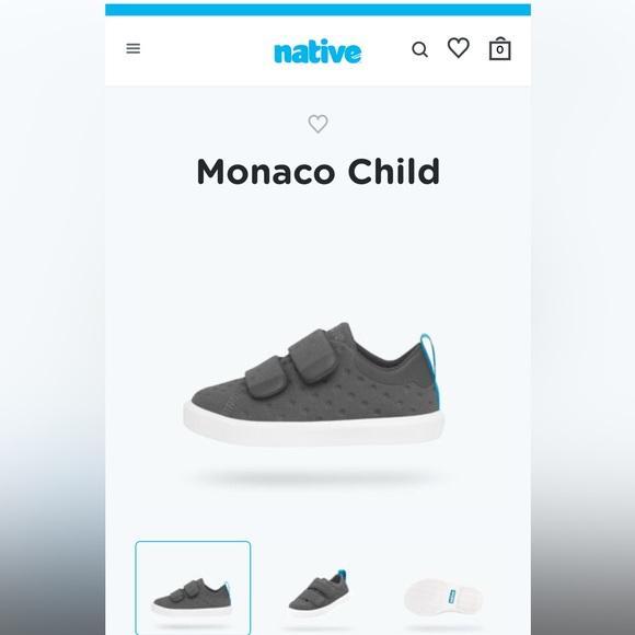 Native shoes - Monaco (Child) - Picture 1 of 8